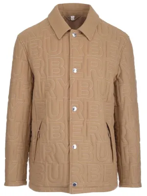 Burberry Logo Quilted Jacket