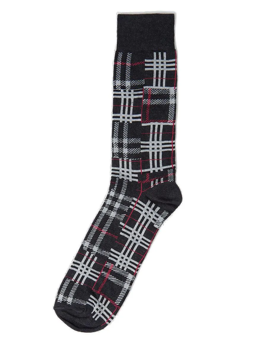 Burberry Patchwork Check Socks