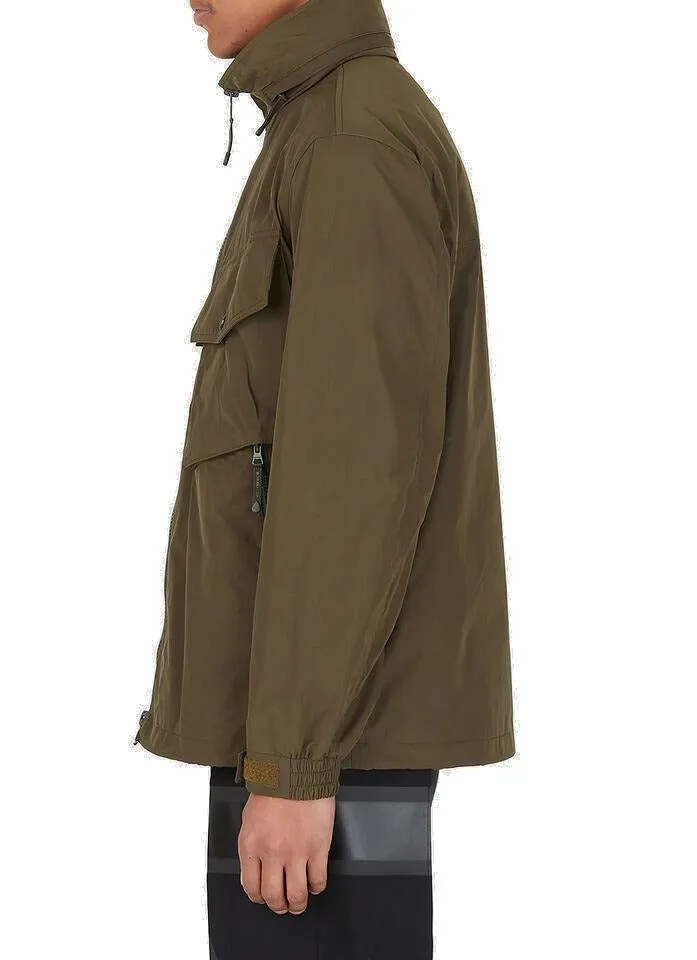 Burberry Zip-Up Hooded Jacket