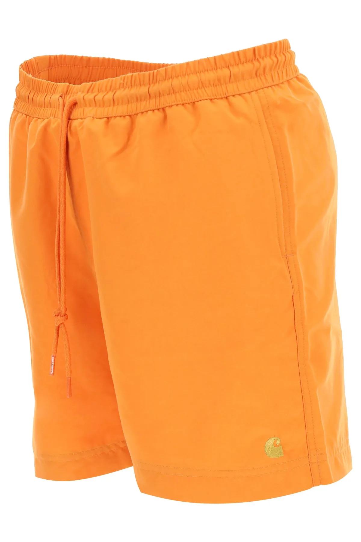 Carhartt WIP Logo Embroidered Swim Trunks
