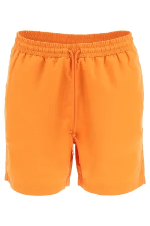 Carhartt WIP Logo Embroidered Swim Trunks