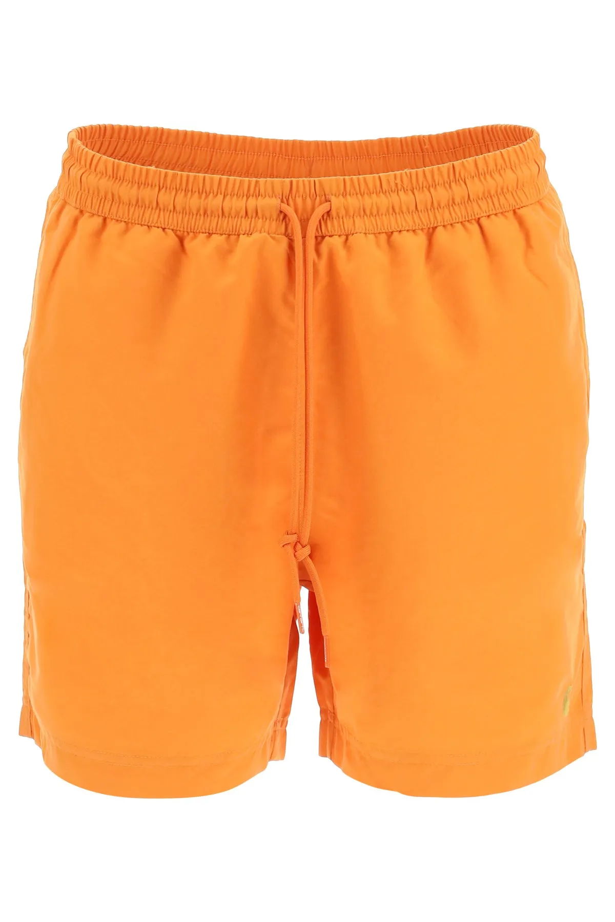 Carhartt WIP Logo Embroidered Swim Trunks