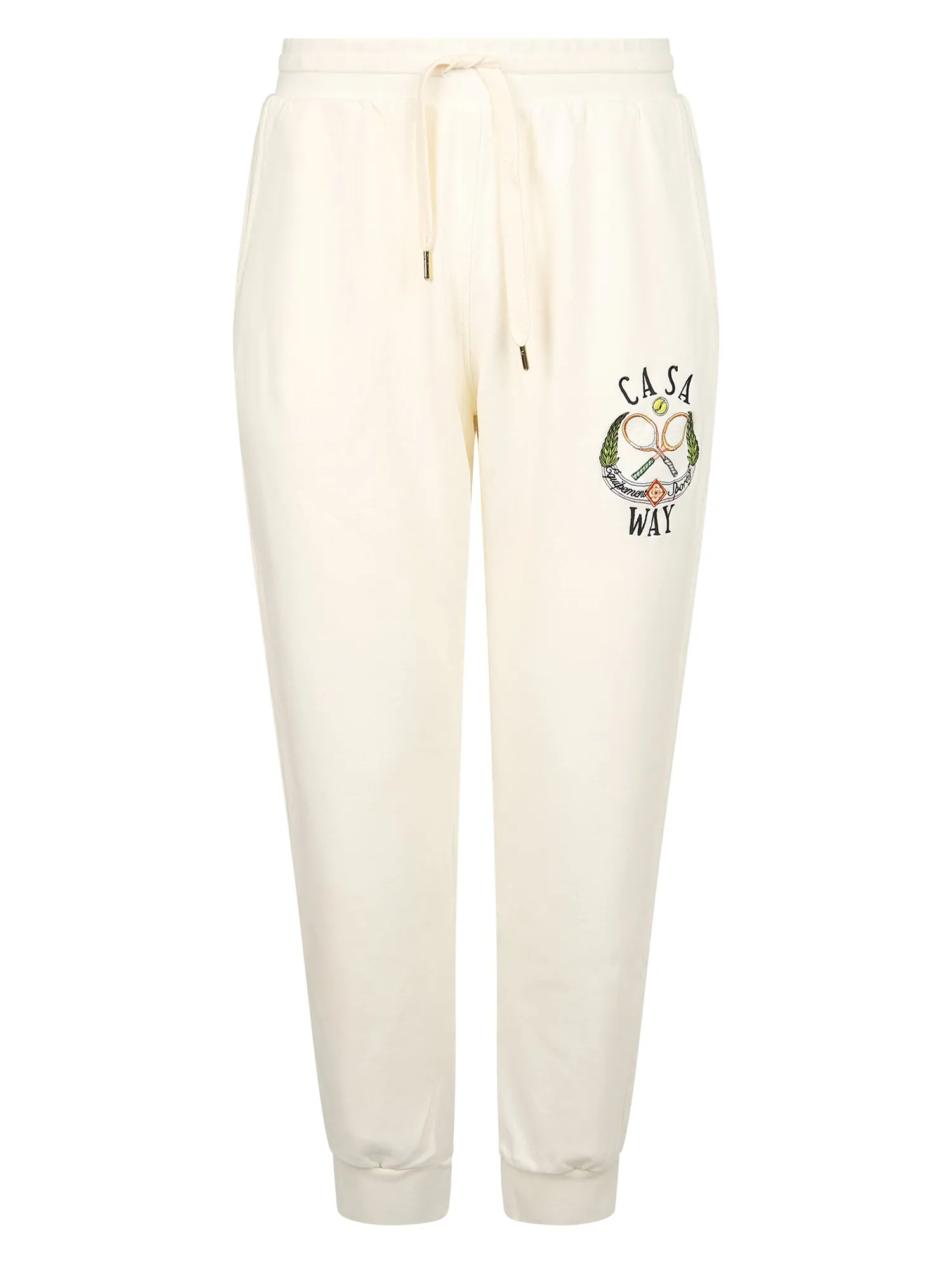Casablanca Embroidered Drawstring Track Pants