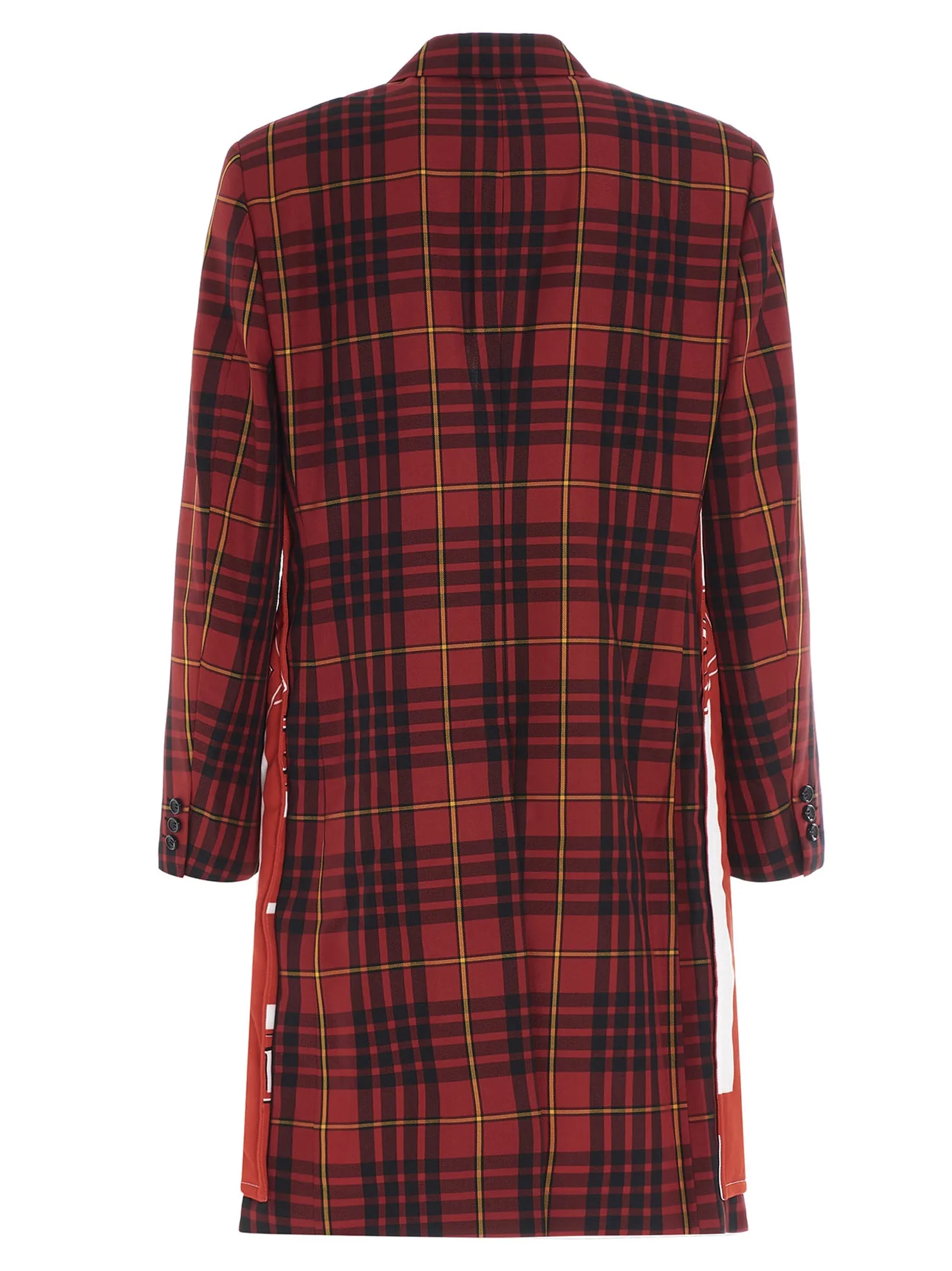 Comme des Garons Homme Plus Tartan Print Coat