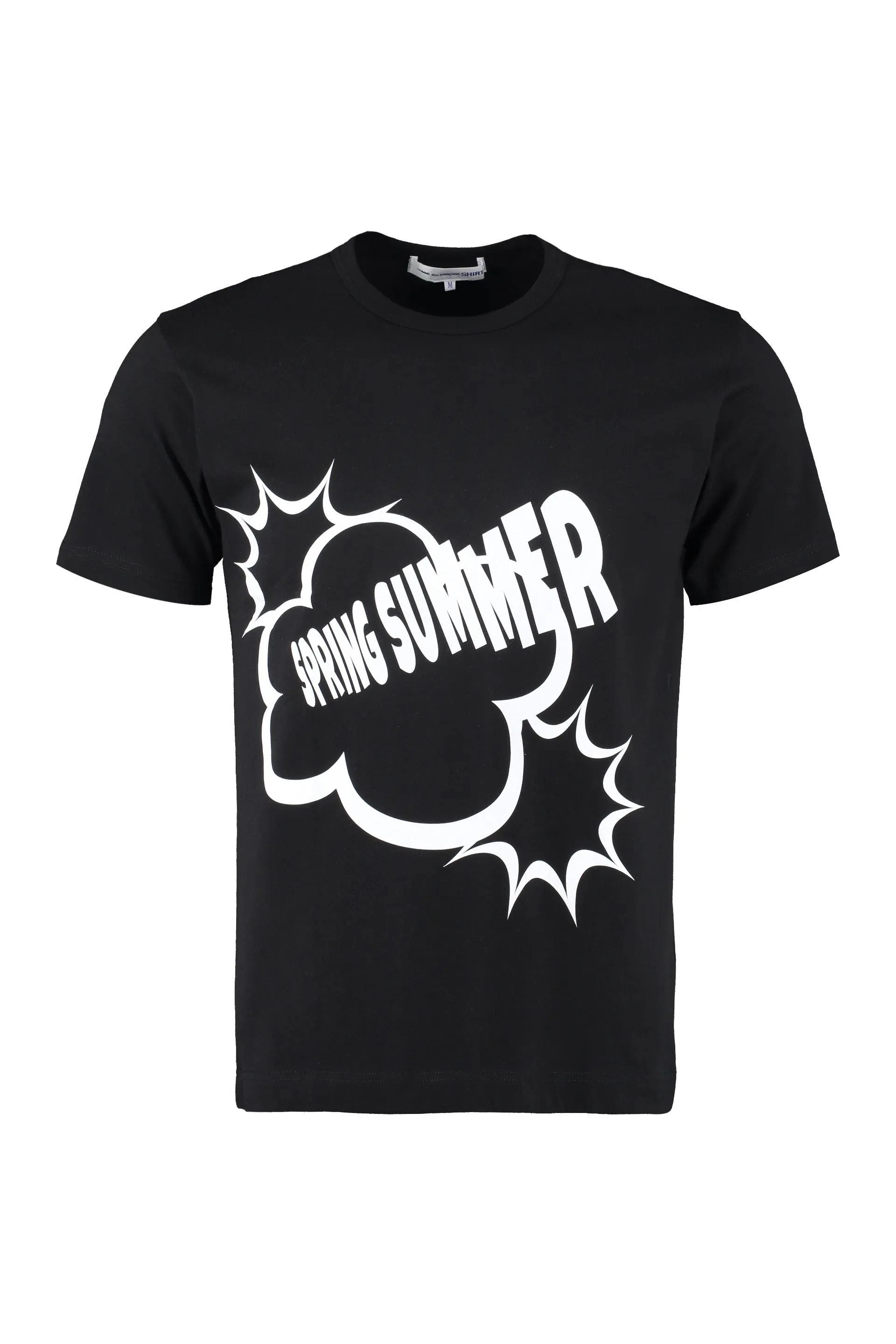 Comme des Garons Shirt Graphic Printed Crewneck T-Shirt