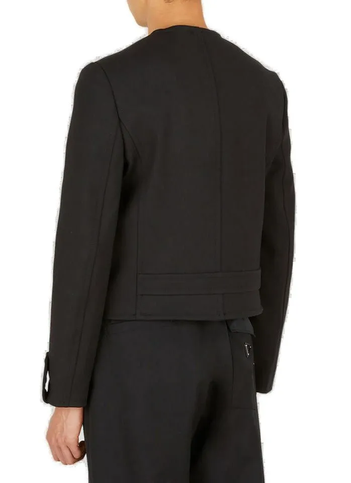 Courrges Collarless Heritage Jacket