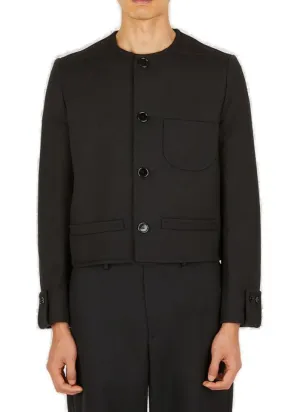 Courrges Collarless Heritage Jacket
