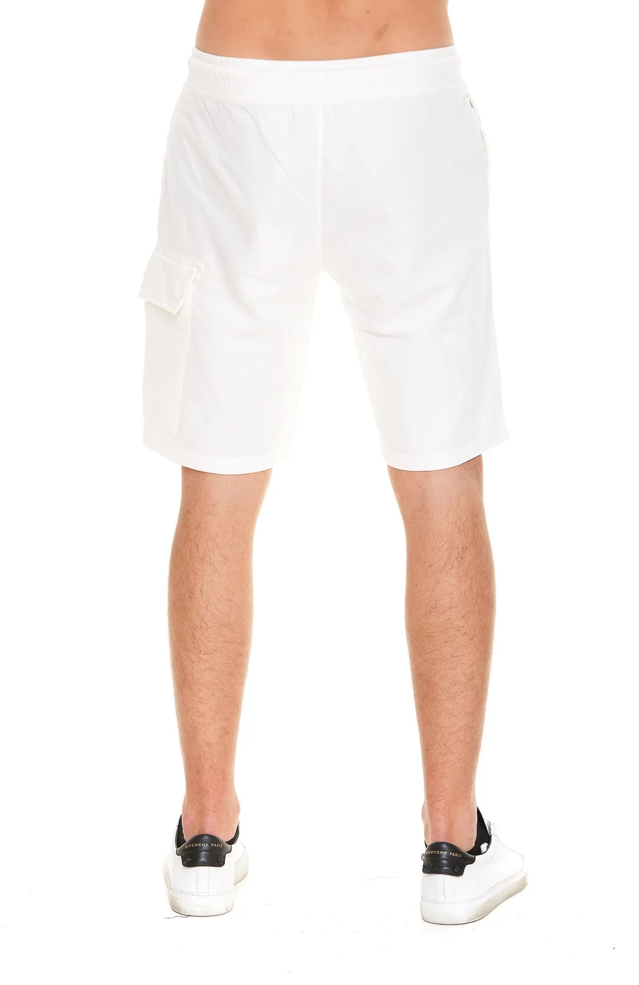 C.P. Company Logo Patch Drawstring Shorts
