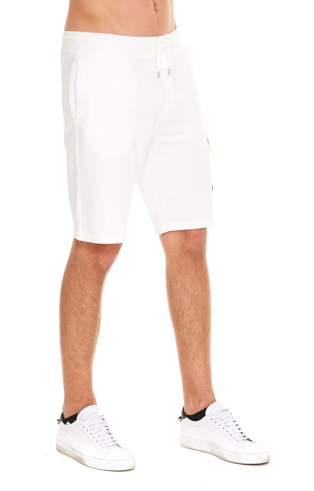 C.P. Company Logo Patch Drawstring Shorts