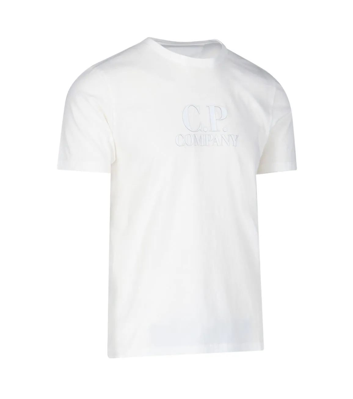 C.P. Company Logo Printed Crewneck T-Shirt