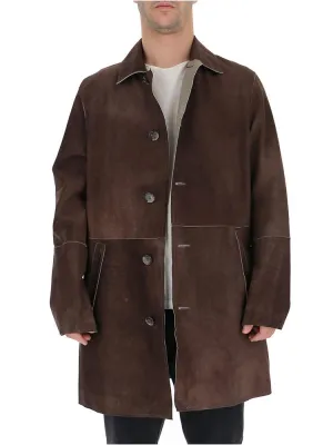Desa 1972 Single Breasted Reversible Coat