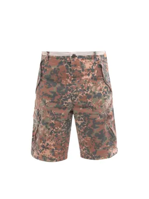 Diesel Camouflage Printed Shorts