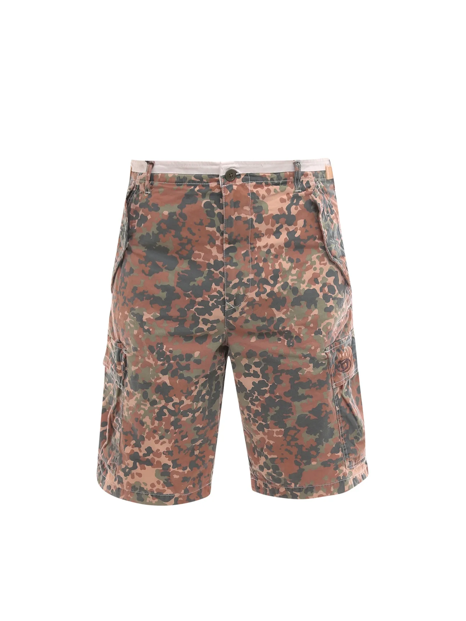 Diesel Camouflage Printed Shorts