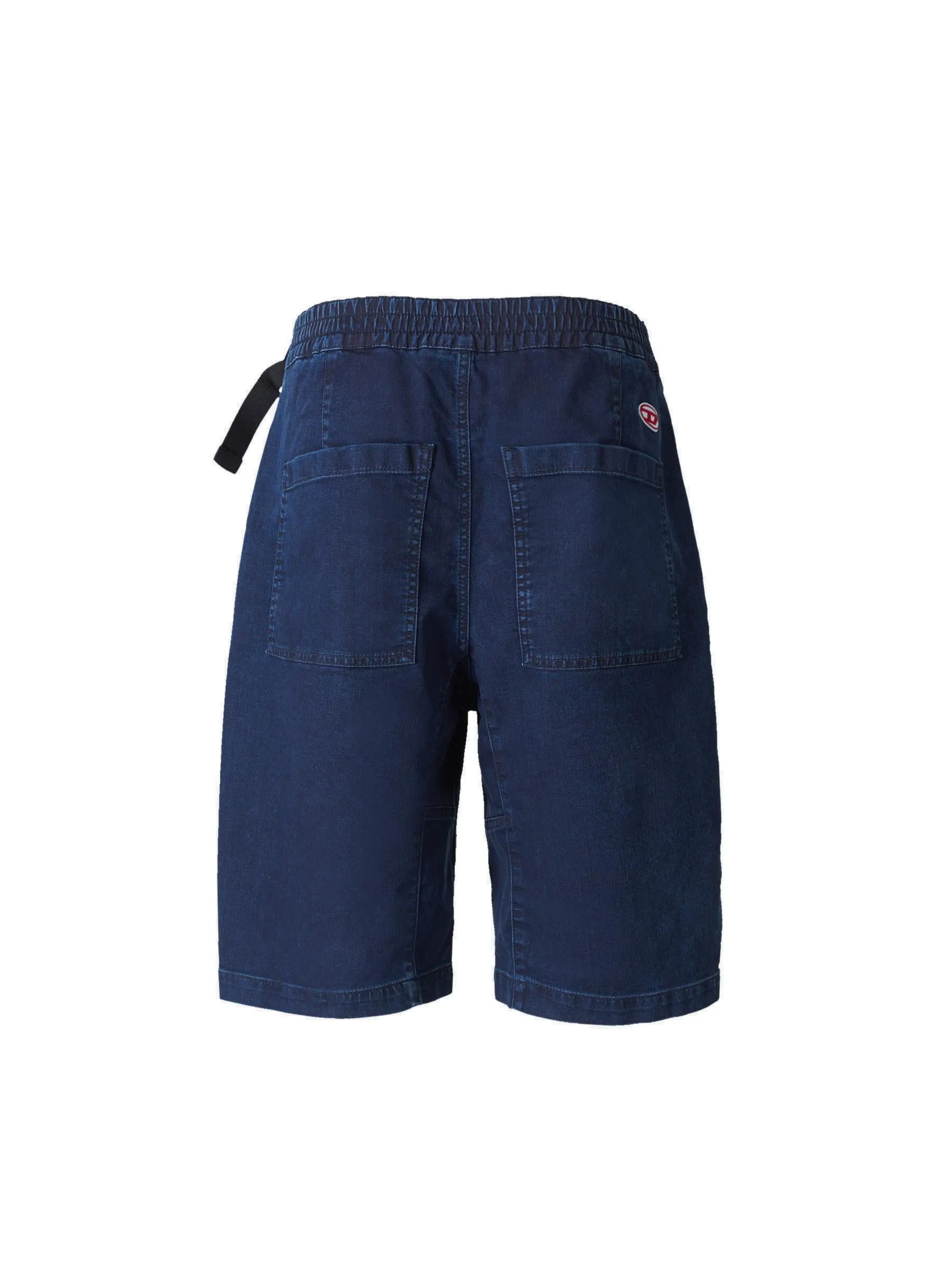 Diesel D-Krooley Logo Patch Shorts