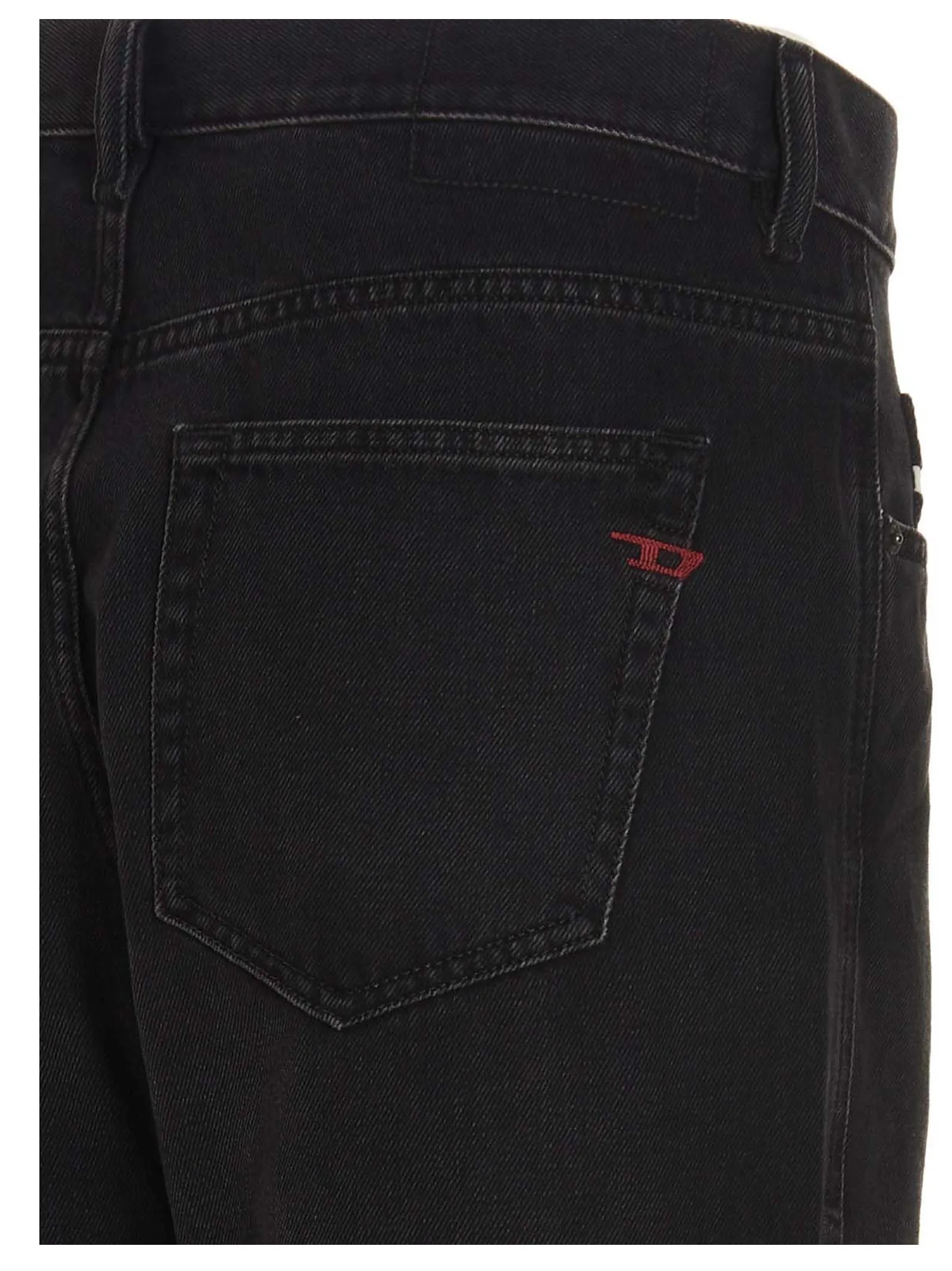 Diesel D-Viker Logo Patch Jeans