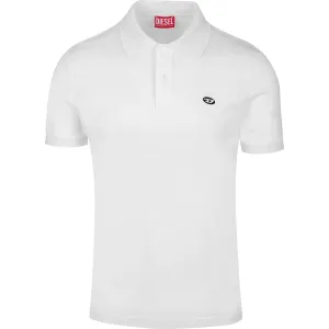 Diesel Logo Embroidered Short-Sleeved Polo Shirt