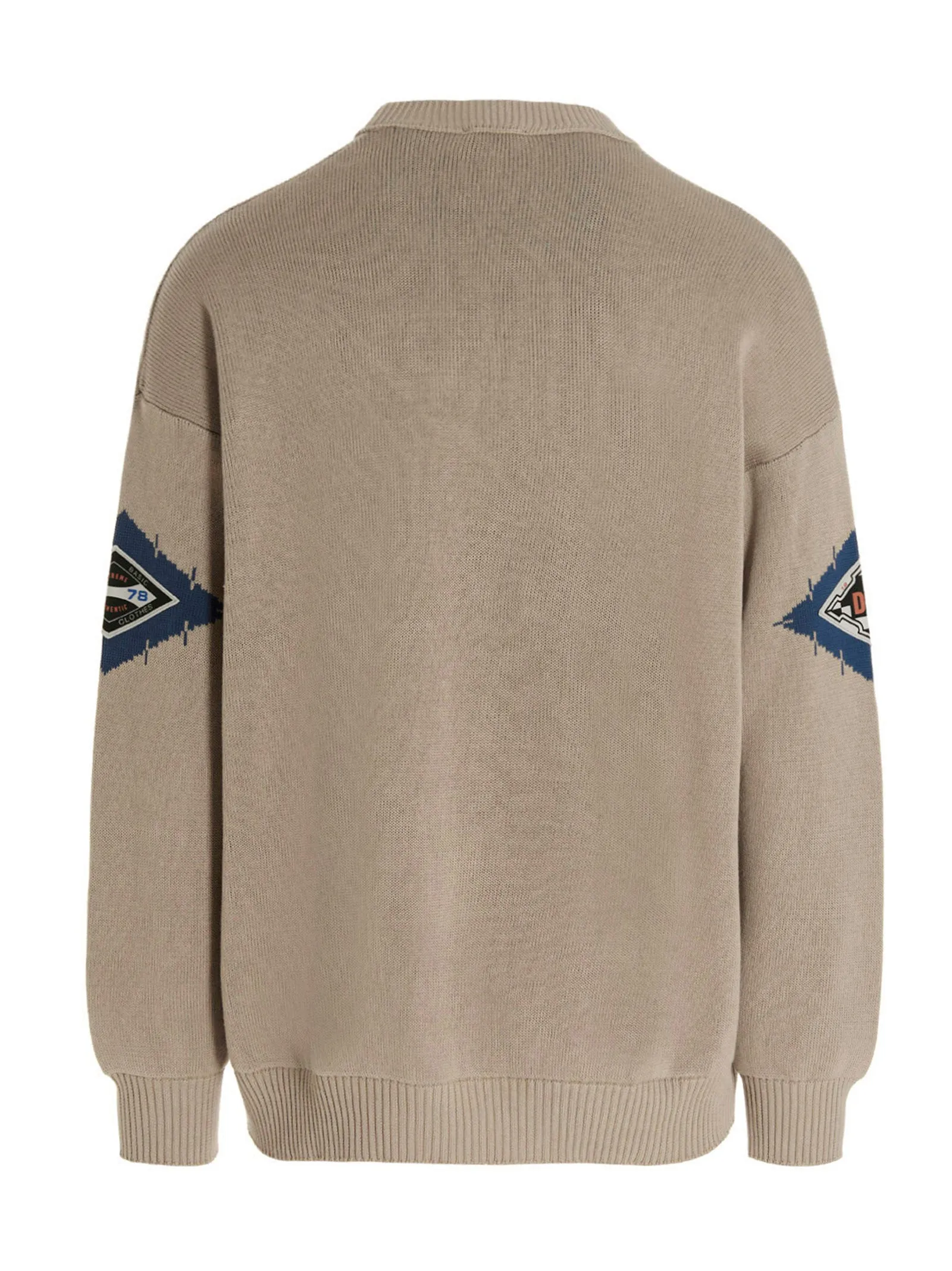 Diesel Logo Patch Crewneck Sweater