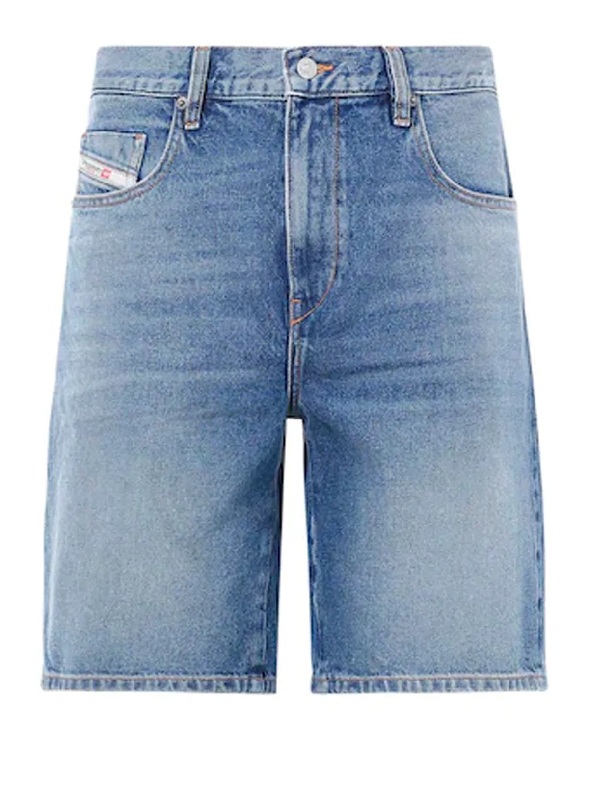 Diesel Mid-Rise Denim Shorts