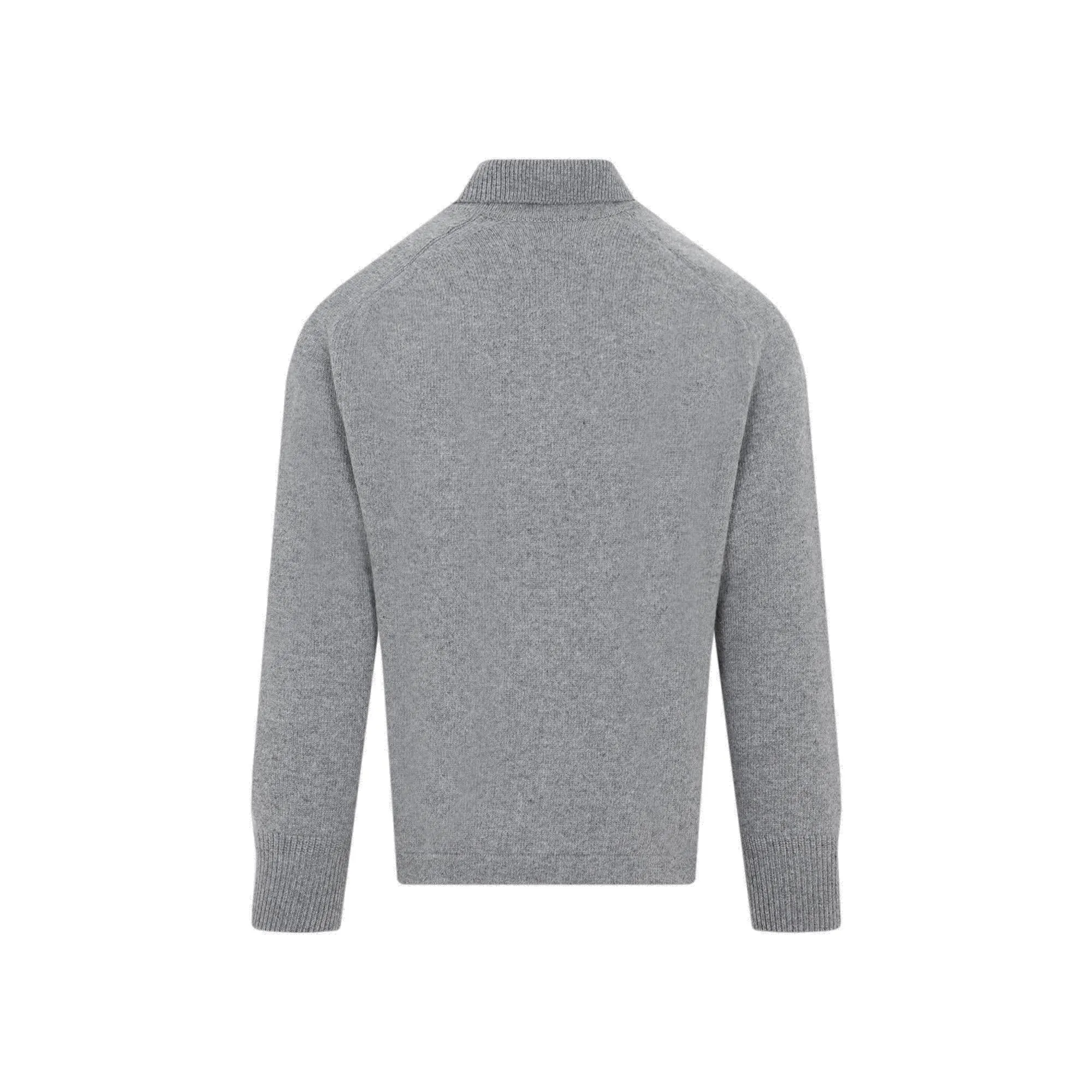 Dior Homme Logo Intarsia Polo Knitted Jumper