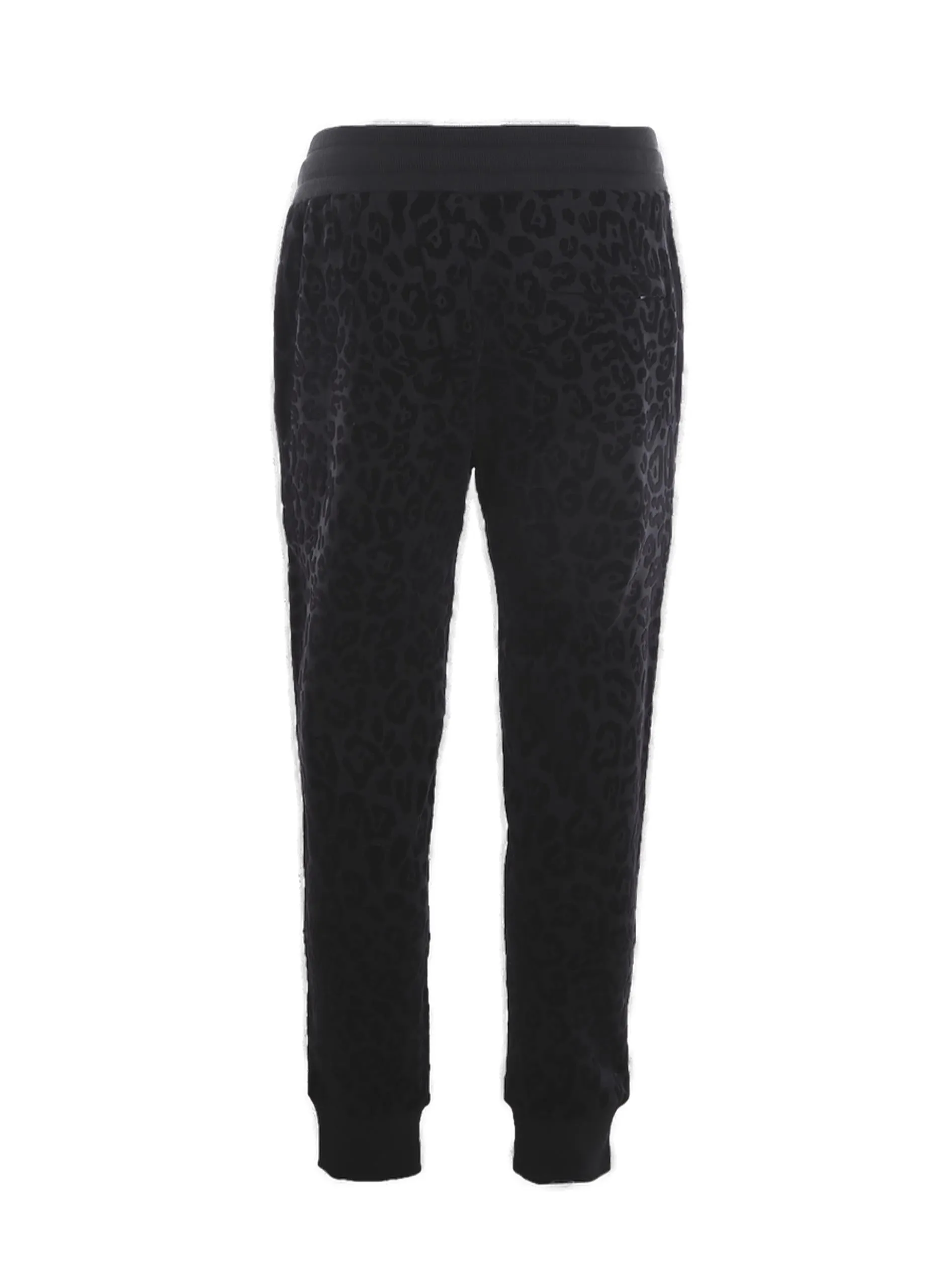 Dolce & Gabbana Animal Print Drawstring Pants