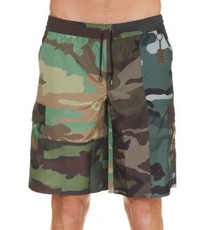 Dolce & Gabbana Camouflage Printed Swim Shorts