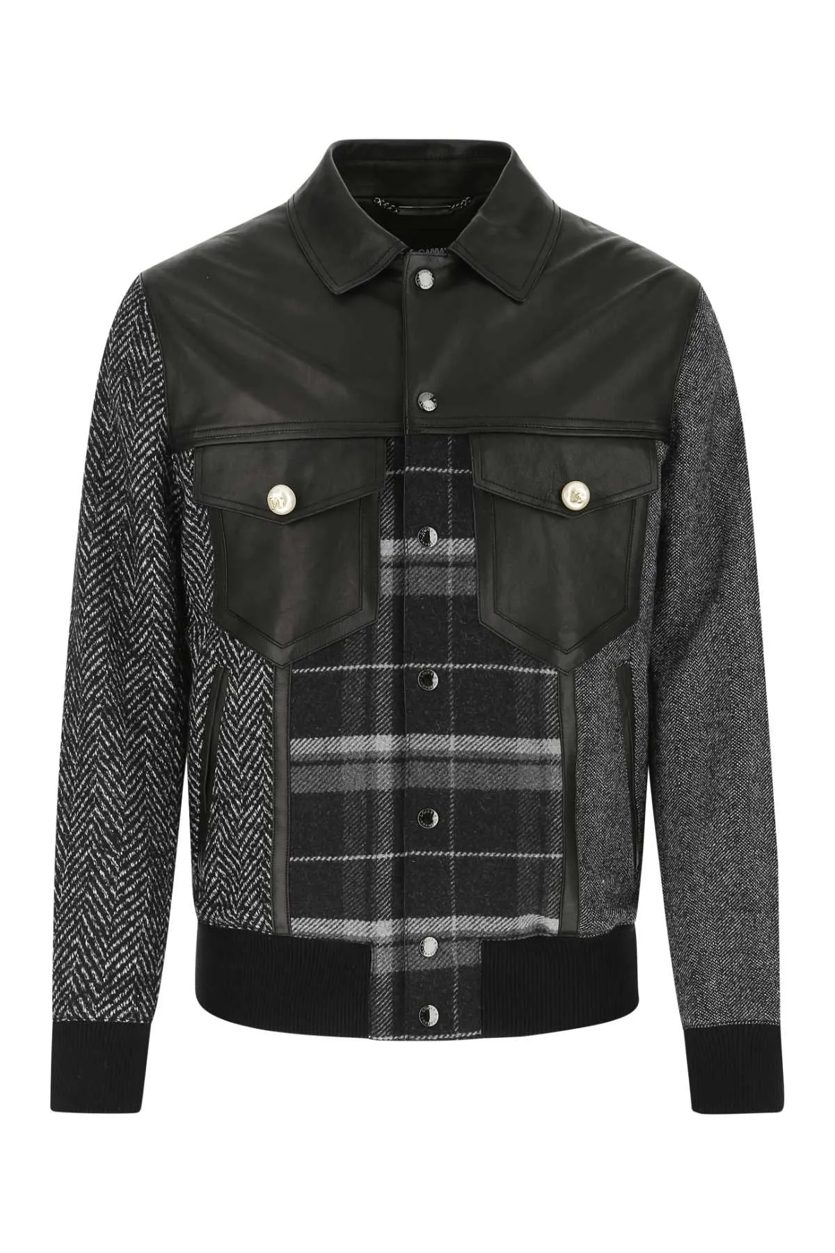 Dolce & Gabbana Contrast Panelled Jacket