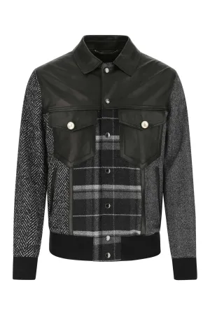 Dolce & Gabbana Contrast Panelled Jacket