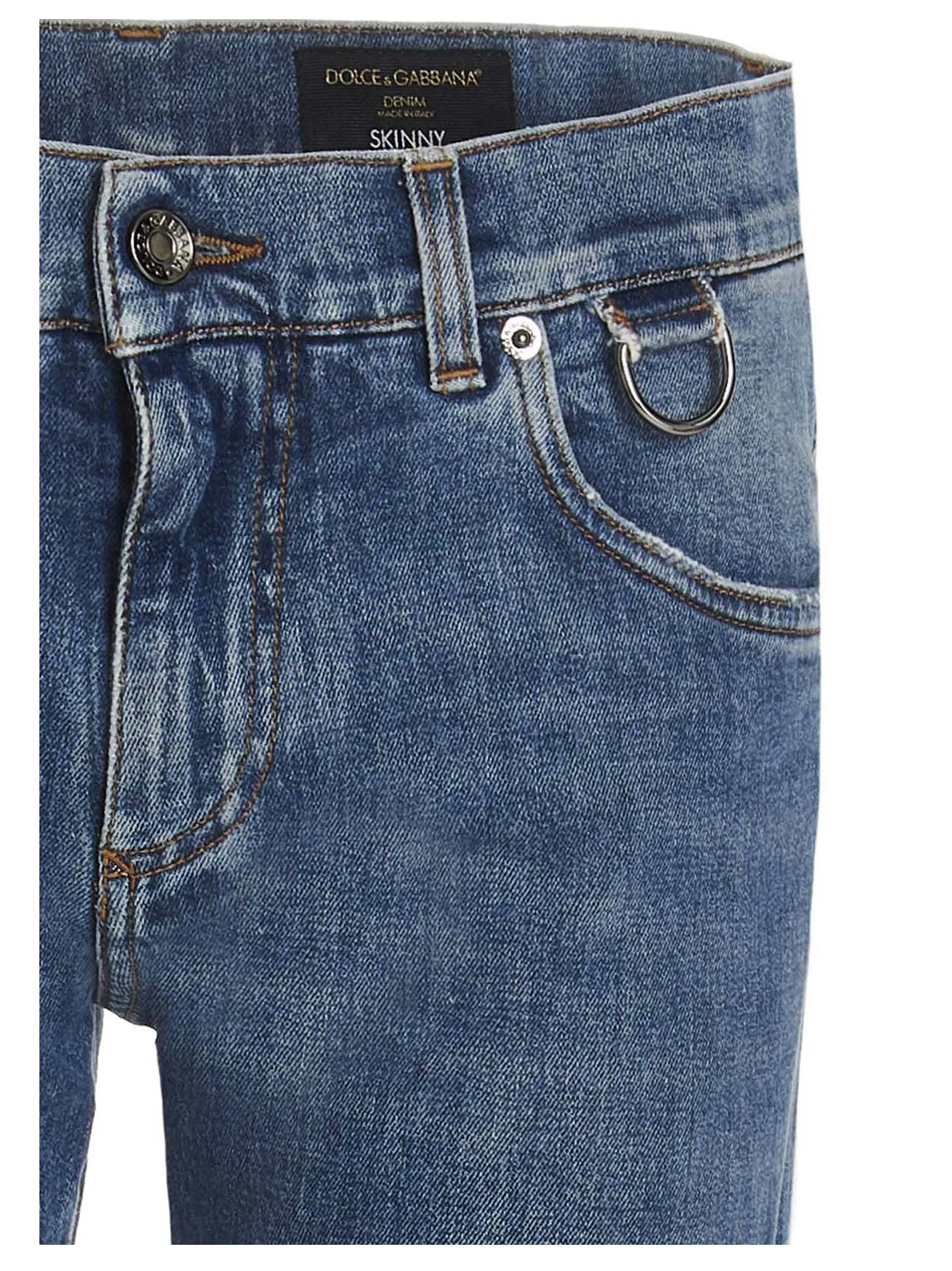 Dolce & Gabbana Distressed Skinny Jeans