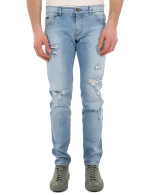 Dolce & Gabbana Distressed Skinny Jeans