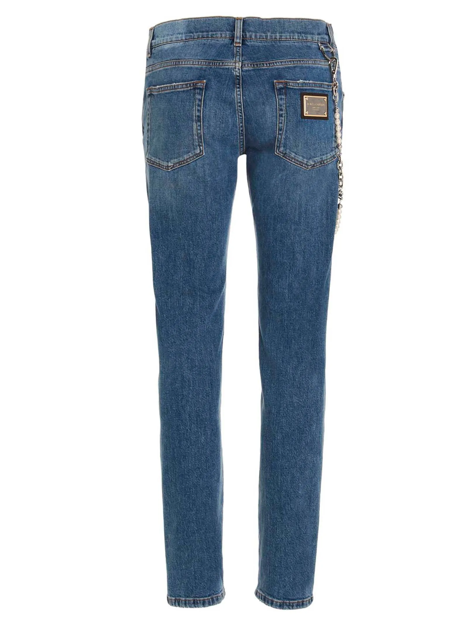 Dolce & Gabbana Distressed Skinny Jeans