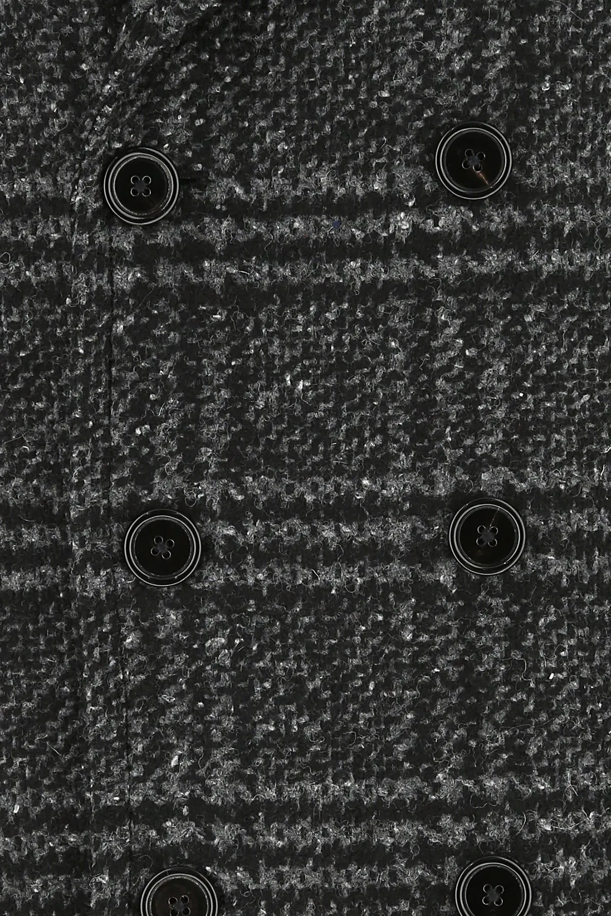 Dolce & Gabbana Double-Breasted Checked Coat