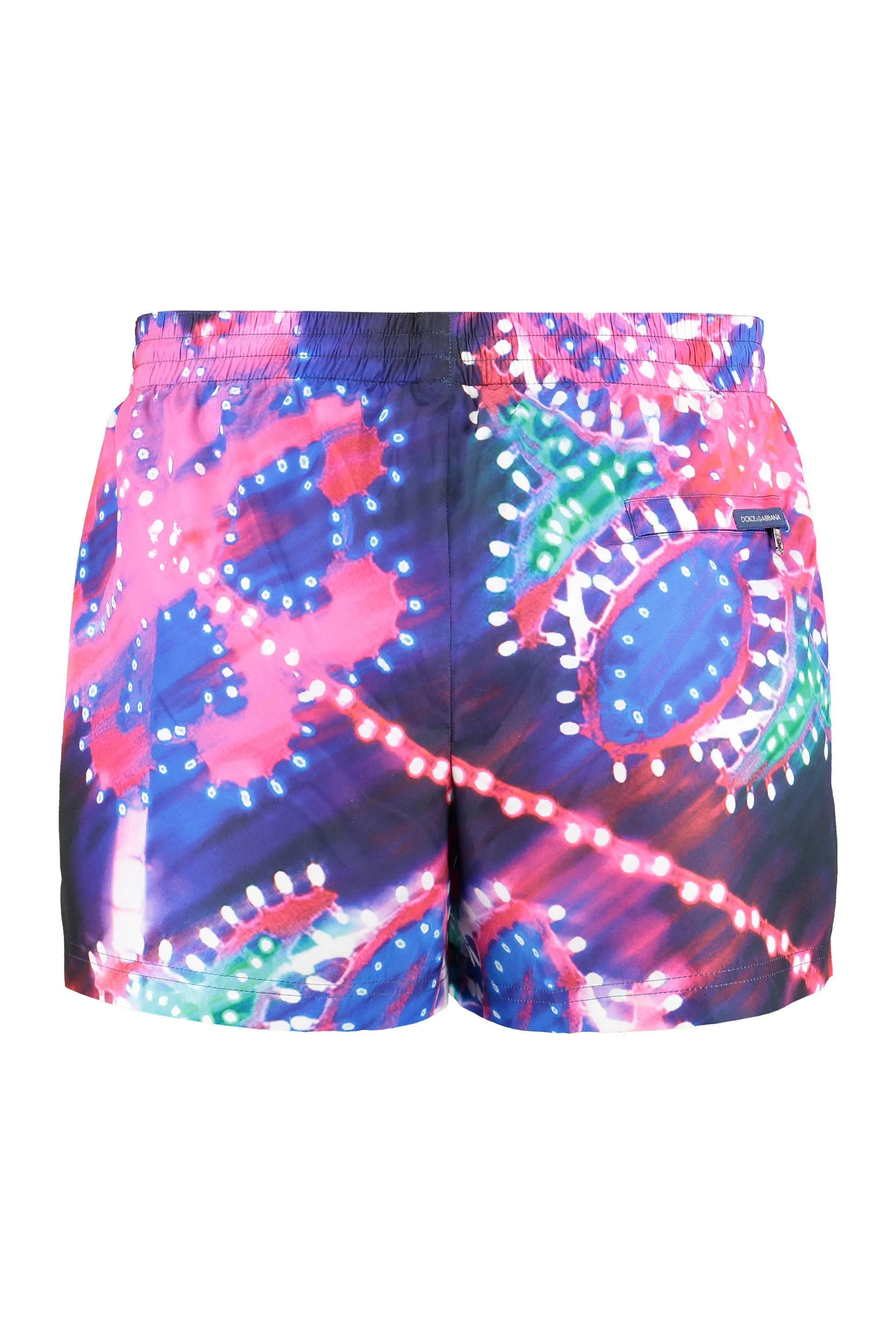 Dolce & Gabbana Graphic Printed Drawstring Swimshorts