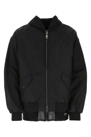 Dolce & Gabbana Hooded Bomber Jacket