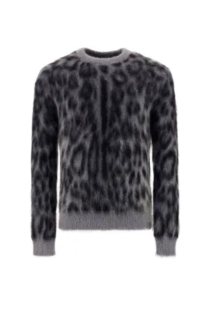 Dolce & Gabbana Leopard Intarsia Sweater