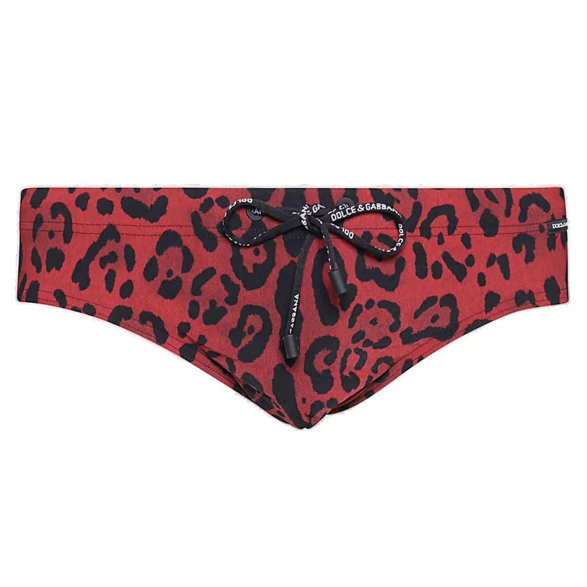 Dolce & Gabbana Leopard-Printed Swim Briefs