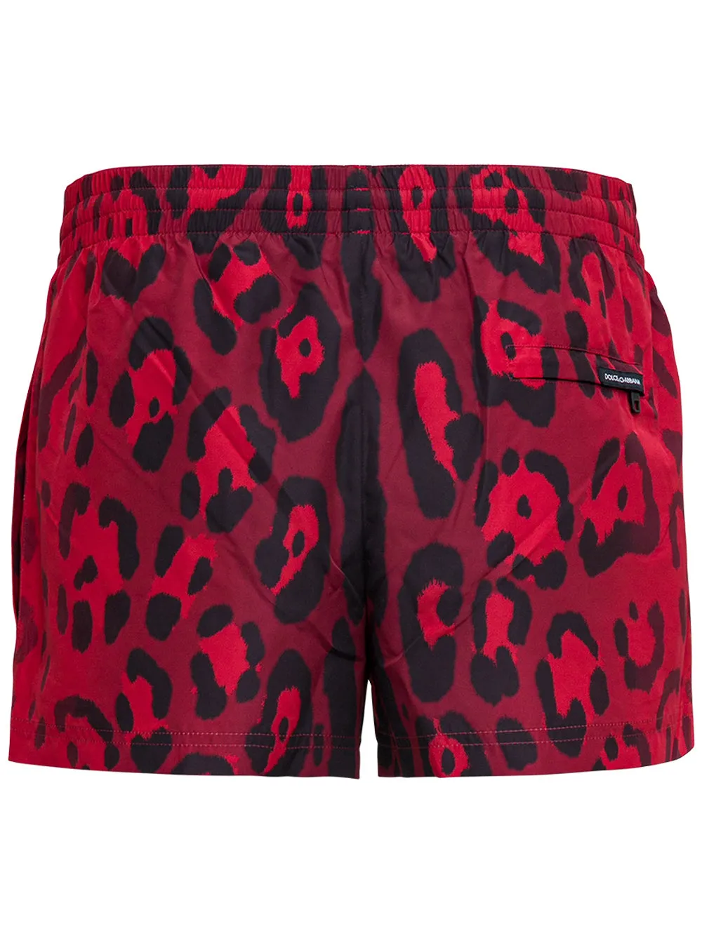 Dolce & Gabbana Leopard Printed Swim Shorts