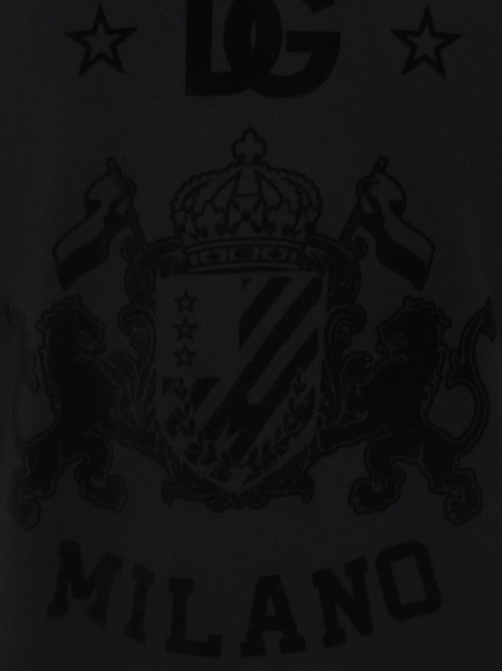 Dolce & Gabbana Logo Appliqu Crewneck T-Shirt
