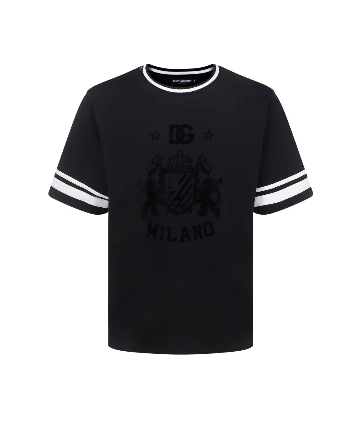 Dolce & Gabbana Logo Appliqu Crewneck T-Shirt