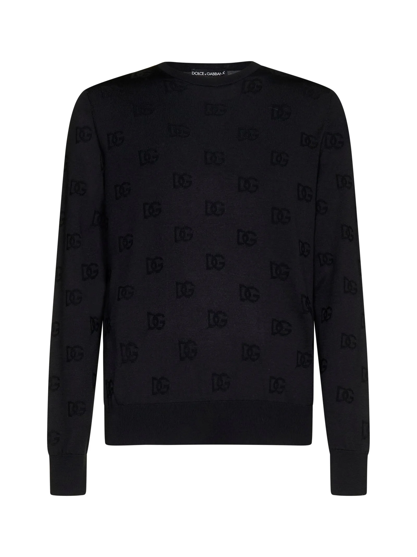 Dolce & Gabbana Logo Detailed Crewneck Sweater