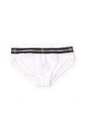 Dolce & Gabbana Logo Embroidered Briefs