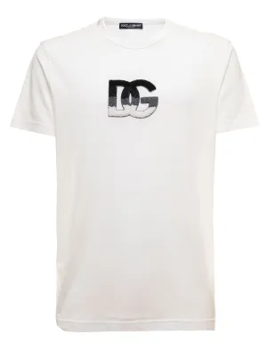 Dolce & Gabbana Logo Patch Crewneck T-Shirt