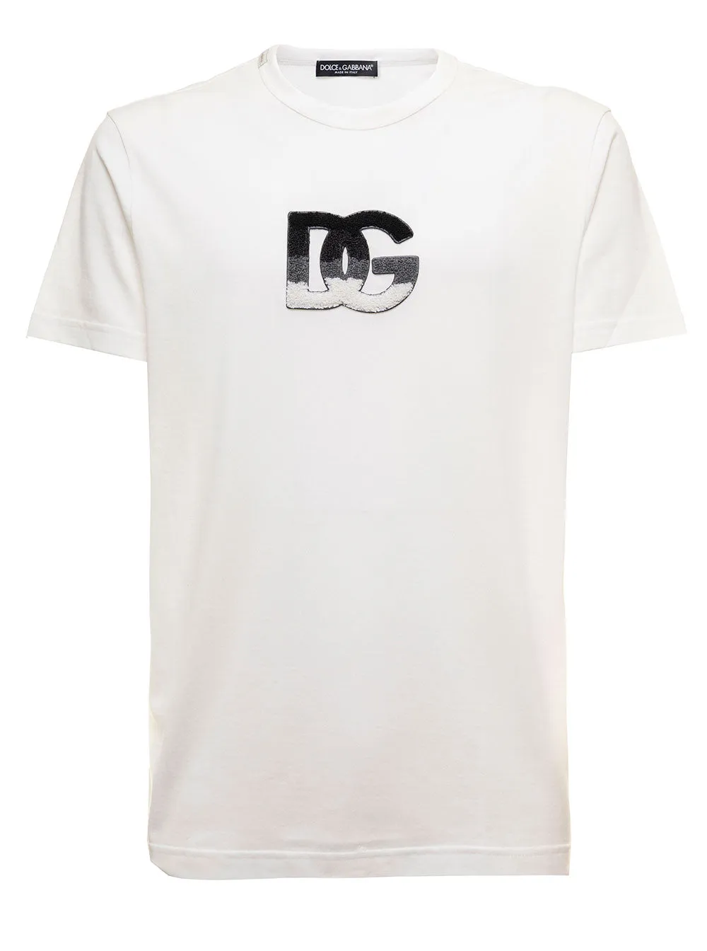 Dolce & Gabbana Logo Patch Crewneck T-Shirt