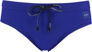 Dolce & Gabbana Logo Patch Drawstring Swimming Trunks