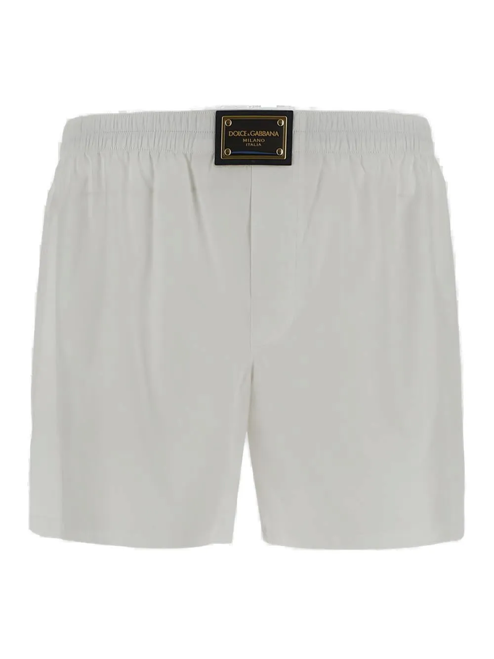 Dolce & Gabbana Logo Patch Shorts