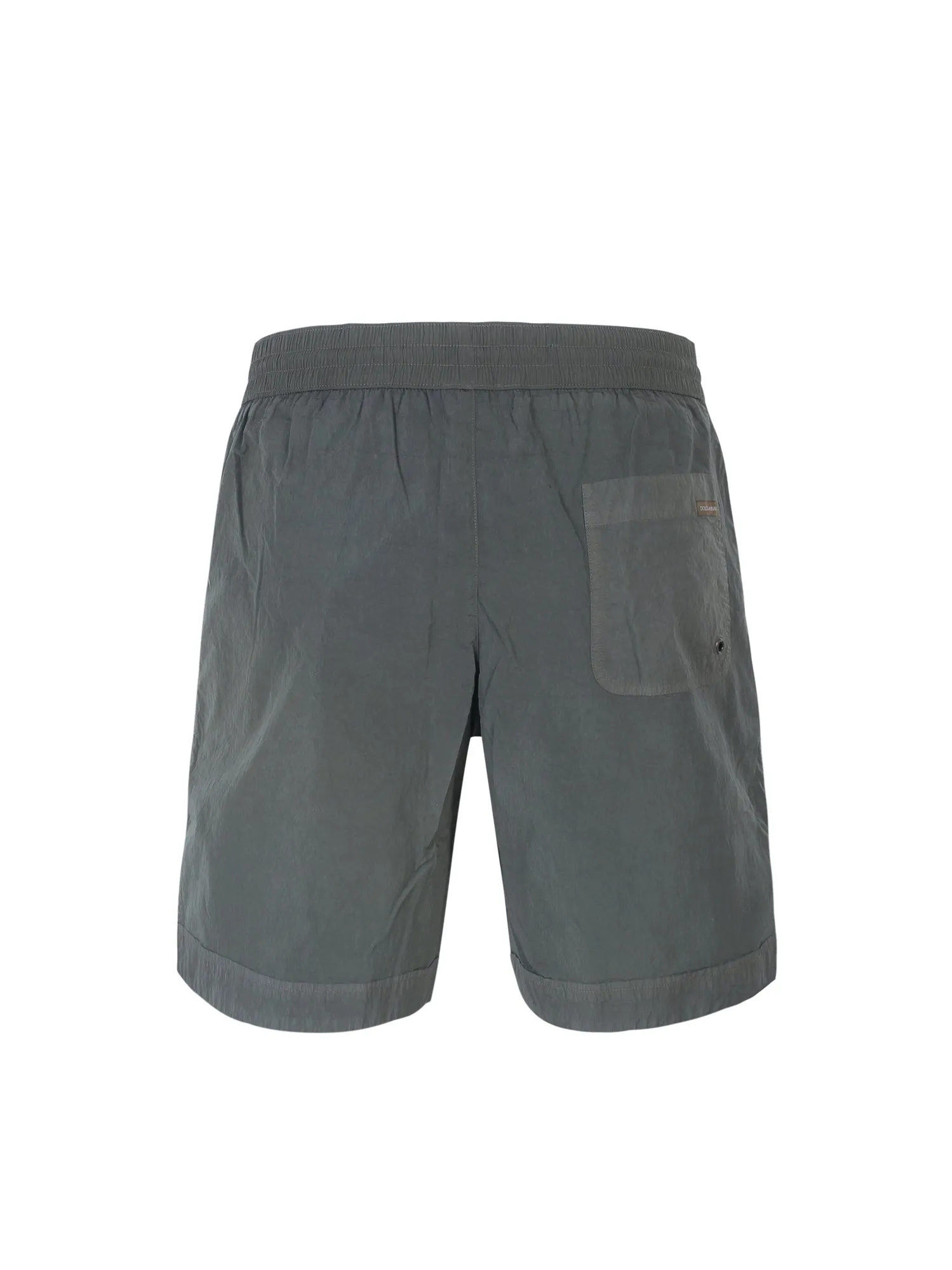 Dolce & Gabbana Logo Plaque Swim Trunks