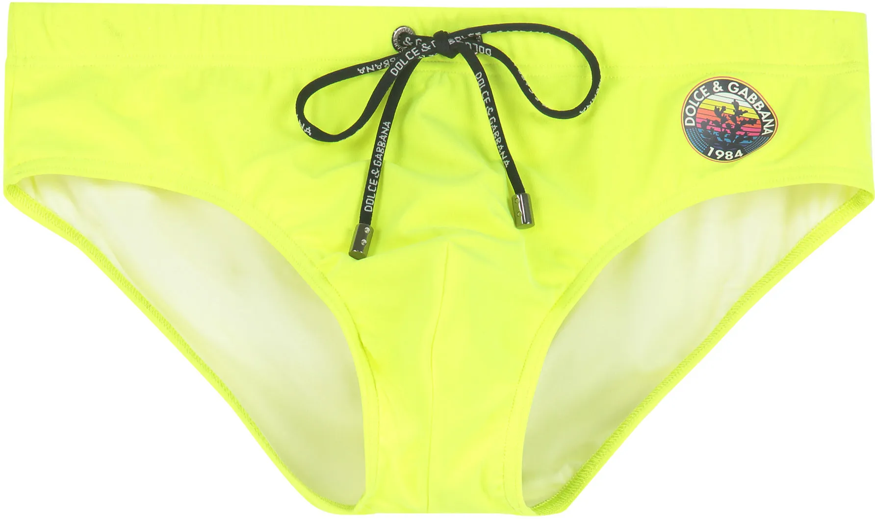 Dolce & Gabbana Logo Printed Swimming Briefs
