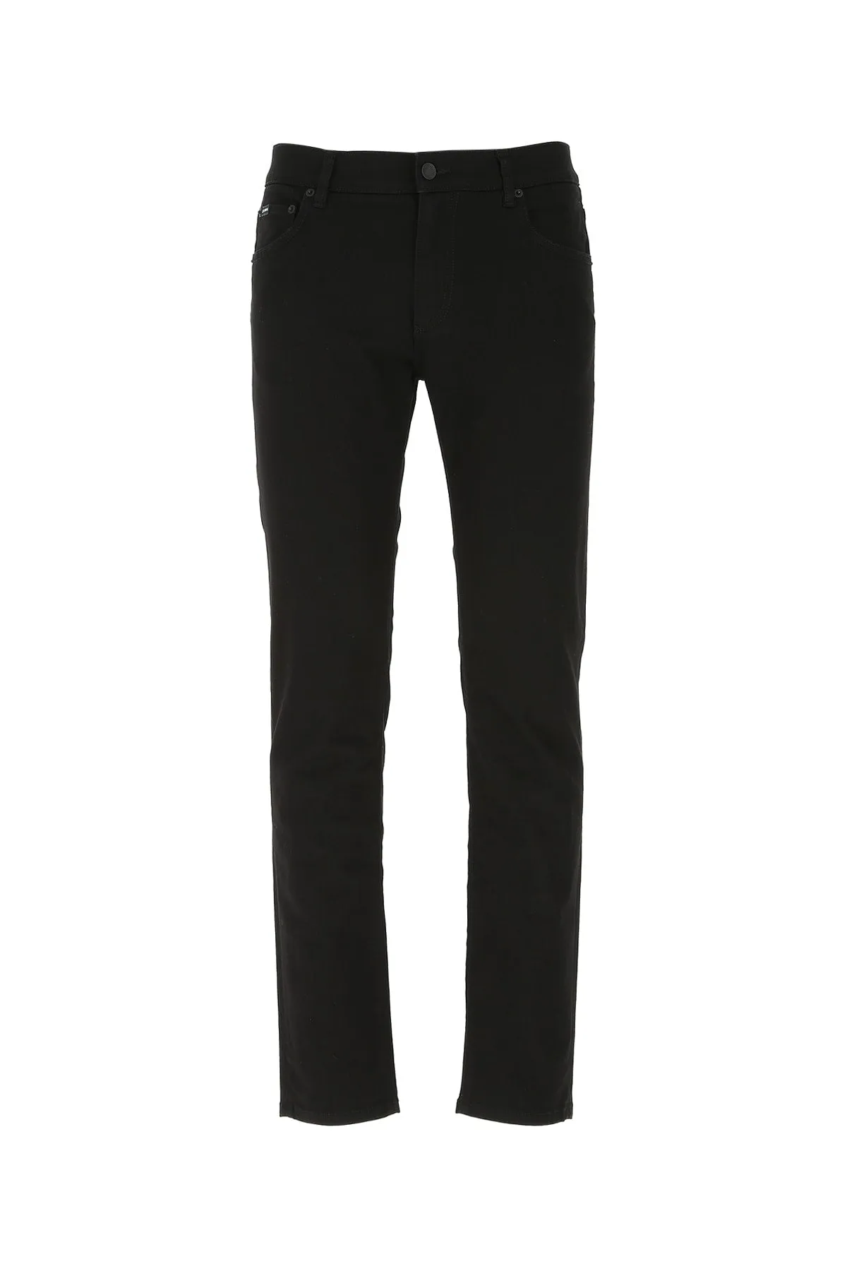 Dolce & Gabbana Logo Slim-Fit Jeans