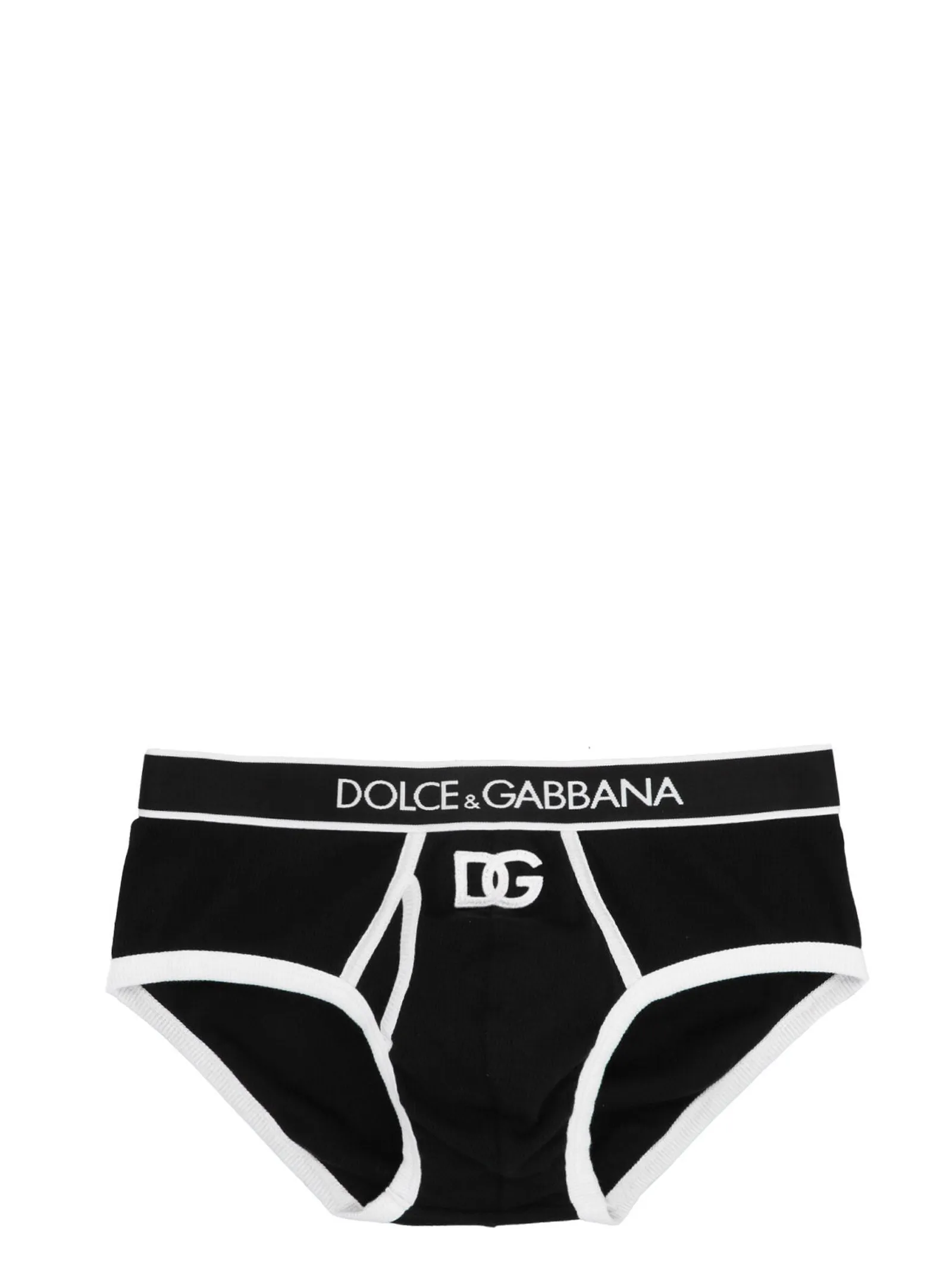 Dolce & Gabbana Low-Waisted Logo Waistband Briefs