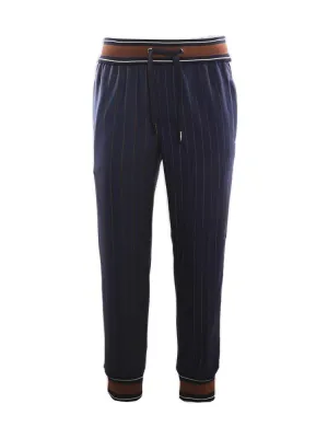 Dolce & Gabbana Pinstripe Jogging Pants