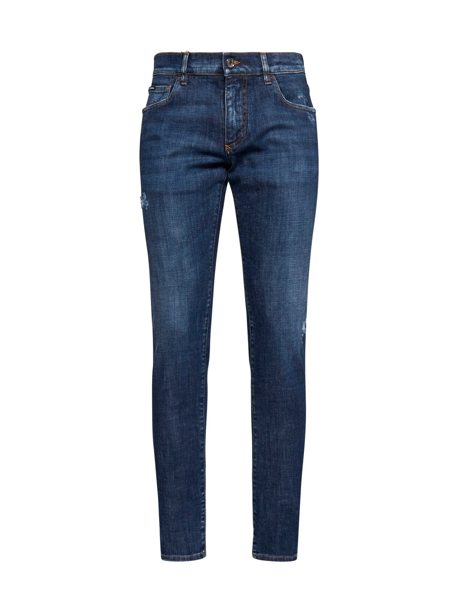 Dolce & Gabbana Stone-Washed Effect Denim Jeans